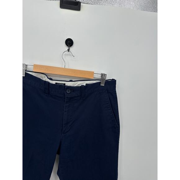 J.Crew Factory Mens Straight Fit Flex Chino Pants Size 32x30 Navy Blue Career - Picture 6 of 9